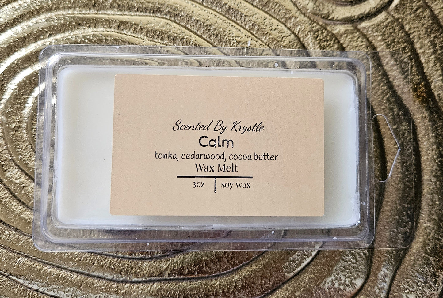 Calm wax melts